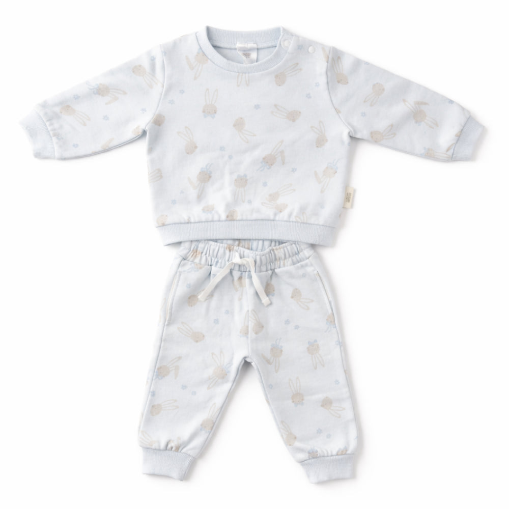 Baby Easter Tracksuit Set - BUNNY BLUE